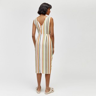 Đầm Warehouse CANDY STRIPE MIDI DRESS