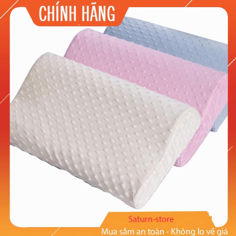 Gối cao su non chống ngáy, chống đau mỏi vai gáy, cột sống - Chất liệu 99% cao su non thiên nhiên - Hàng Việt Nam