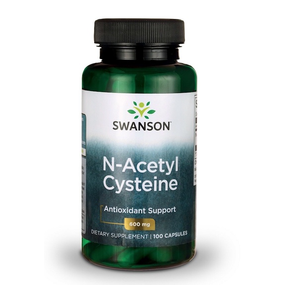 Swanson NAC N-Acetyl Cysteine 100 viên hỗ trợ hệ miễn dịch
