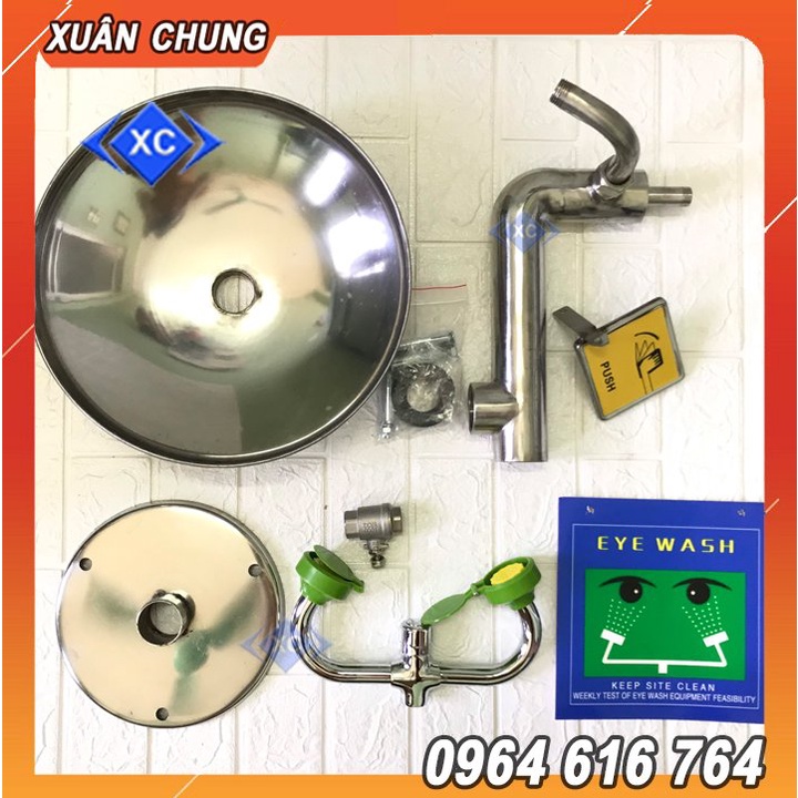 Bồn rửa mắt khẩn cấp ew 402 làm sạch mắt