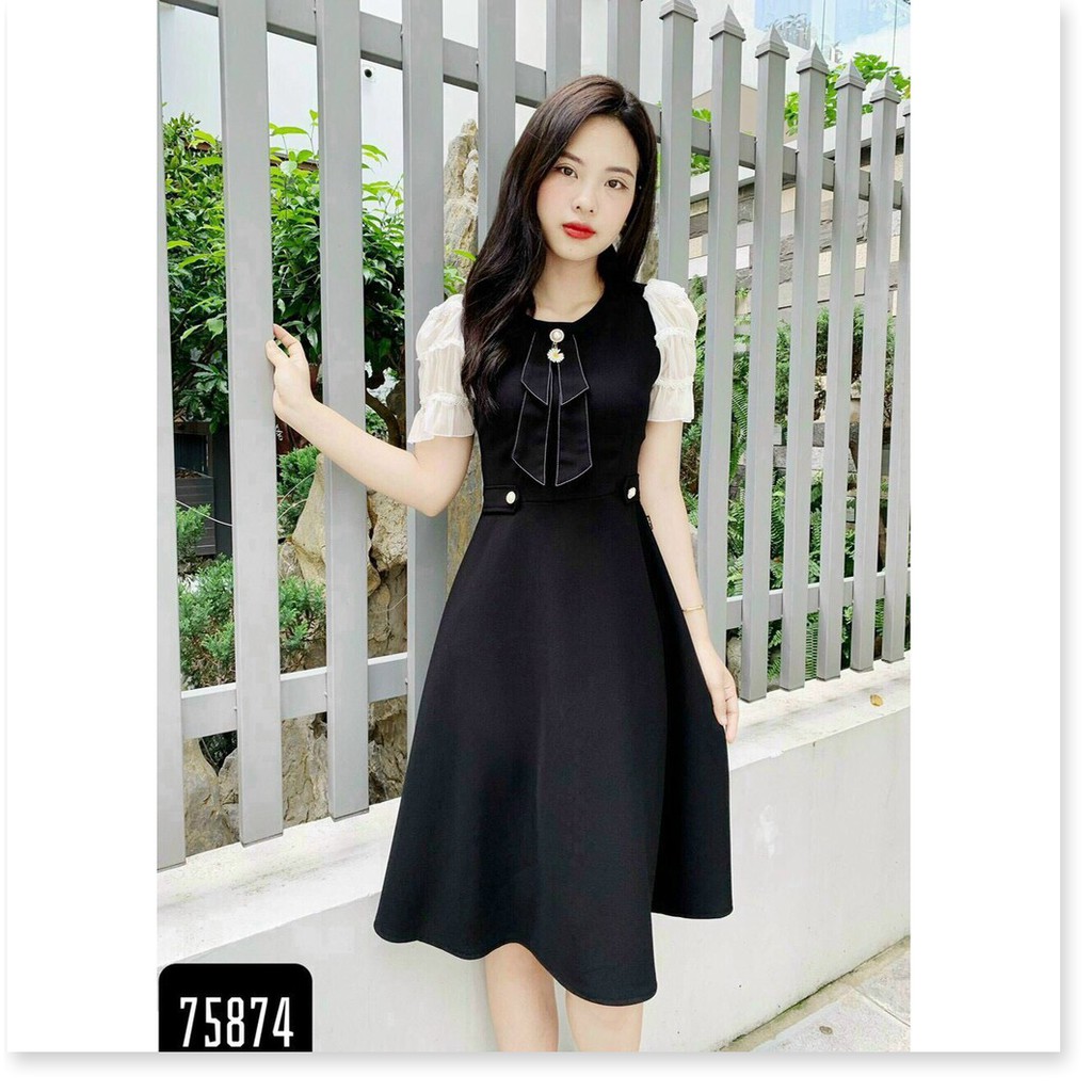 ĐẦM XÒE DỰ TIỆC UMI NỮ CỰC XINH DÀNH CHO CHỊ EM HQ FASHION NEW