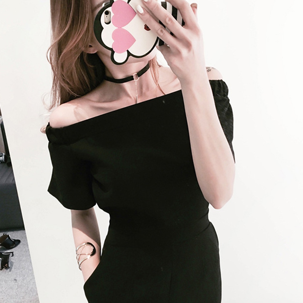 Vòng cổ mặt đính vòng &amp; thanh thời trang cho nữ