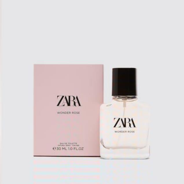 Nước hoa Zara WONDER ROSE chai 30ml . Chính Hãng Có BH 2020 new new ' new new new . 2020 K . ! . * . ` _