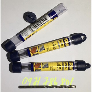 Mũi khoan φ4.0 φ4.5 irwin mũi khoan bê tông chuyên dụng