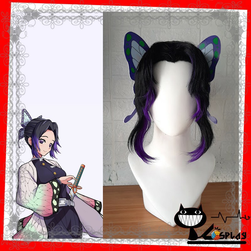 [Có sẵn] Kẹp bướm cosplay Shinobu Kanao Kanae