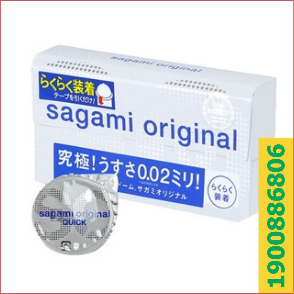 Bao_cao su Sagami Original 0.02mm - hộp 6 chiếc