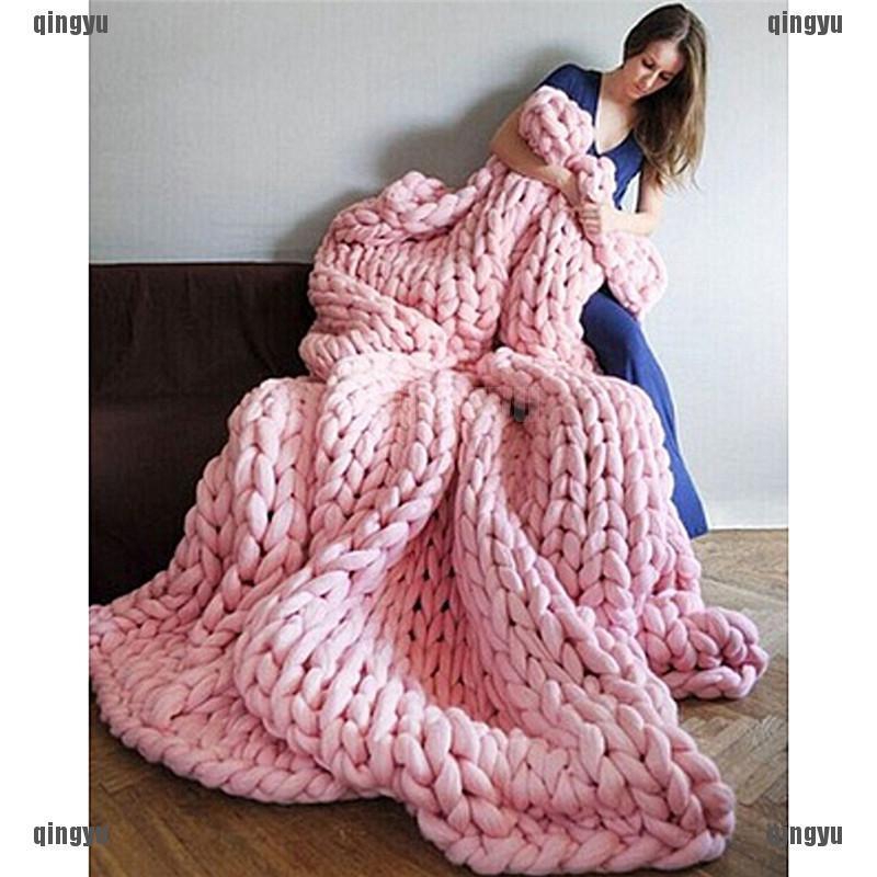 FREESHIP ĐƠN 99K_ Cuộn len sợi lớn dùng đan chăn mền