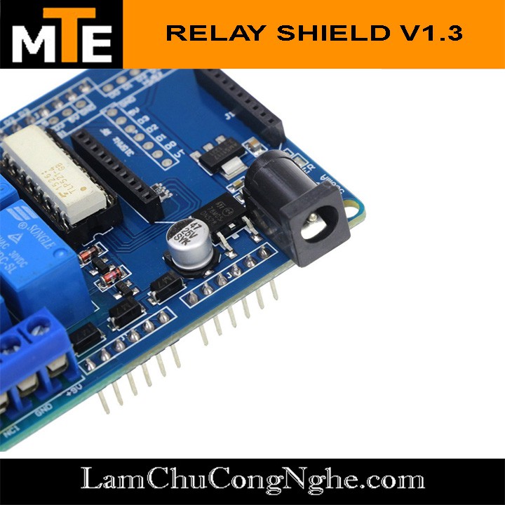 Module relay 4 kênh shield V1.0 mở rộng cho Arduino UNO