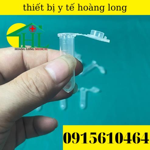 [ Combo 300 ] Ống Lưu Huyết Thanh - Ống Đựng Huyết Thanh - Ống Ly Tâm EPPENDORF 2ml Nắp Bật