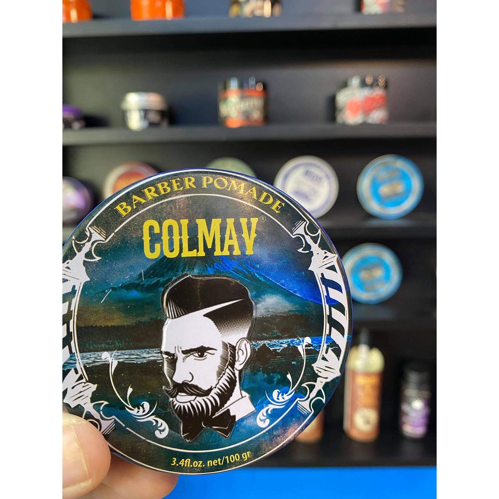 Sáp Vuốt Tóc Colmav Barber Pomade 100gr Hàng Chuẩn Chính Hãng