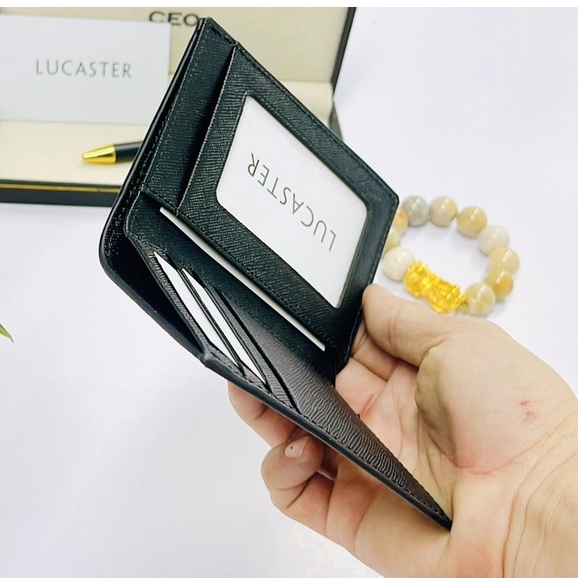 ví nam da thật nhập khẩu thời trang công sở TV 013 Luke bảo trì trọn đời