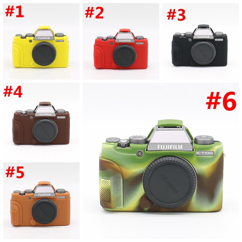 Casing Fuji XT100 Camera Bag Soft Silicone Rubber Protective Body Cover Case