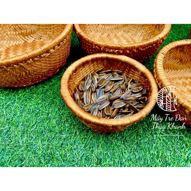 Thúng thanh hoá trang trí, mủng đựng đồ, giỏ decor trang trí