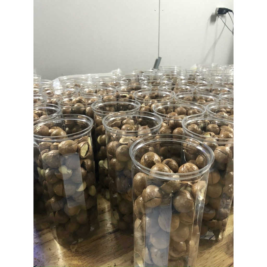 [giá sỉ bán lẻ] hạt macca tây nguyên (hũ pet 500gr)