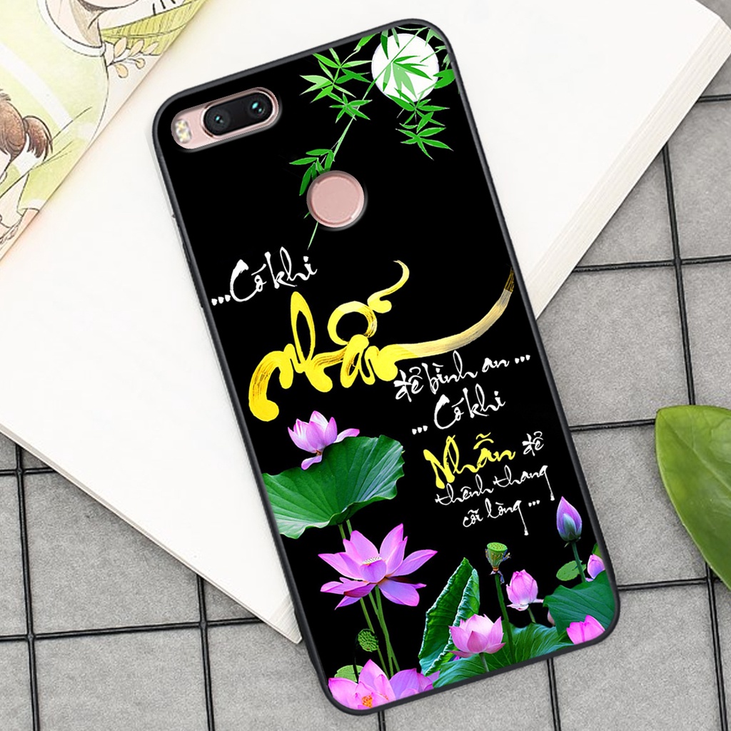 Ốp lưng Xiaomi MI 5X / MI A1 in hình chữ tài chữ lộc, Cha Mẹ, bình an SIÊU ĐẸP