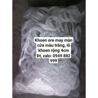 Khoen Ore May Rèm Cửa Màu Trắng