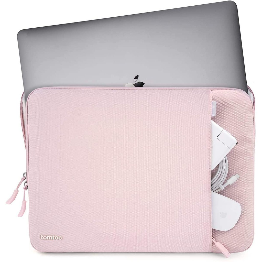 TÚI CHỐNG SỐC, KHÁNG NƯỚC TOMTOC (USA) 360° PROTECTIVE MACBOOK PRO/AIR 13” PINK ( A13C02C )