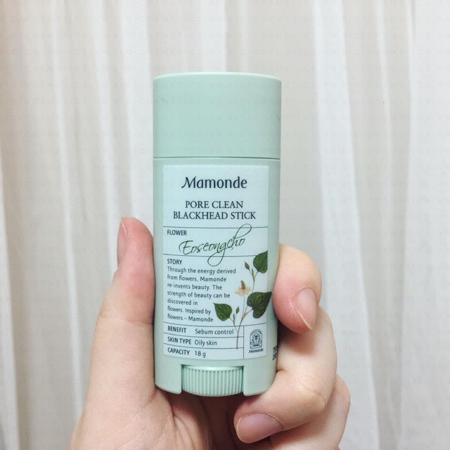 Thanh Lăn  Mamonde Pore Clean Blackhead Stick 18g