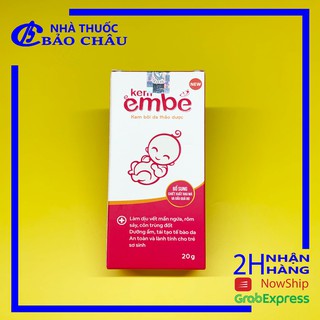 Kem em bé tuýp 20g - ngừa hăm da, rôm sảy, chàm sữa, muỗi đốt [nhathuocbaochauq6]