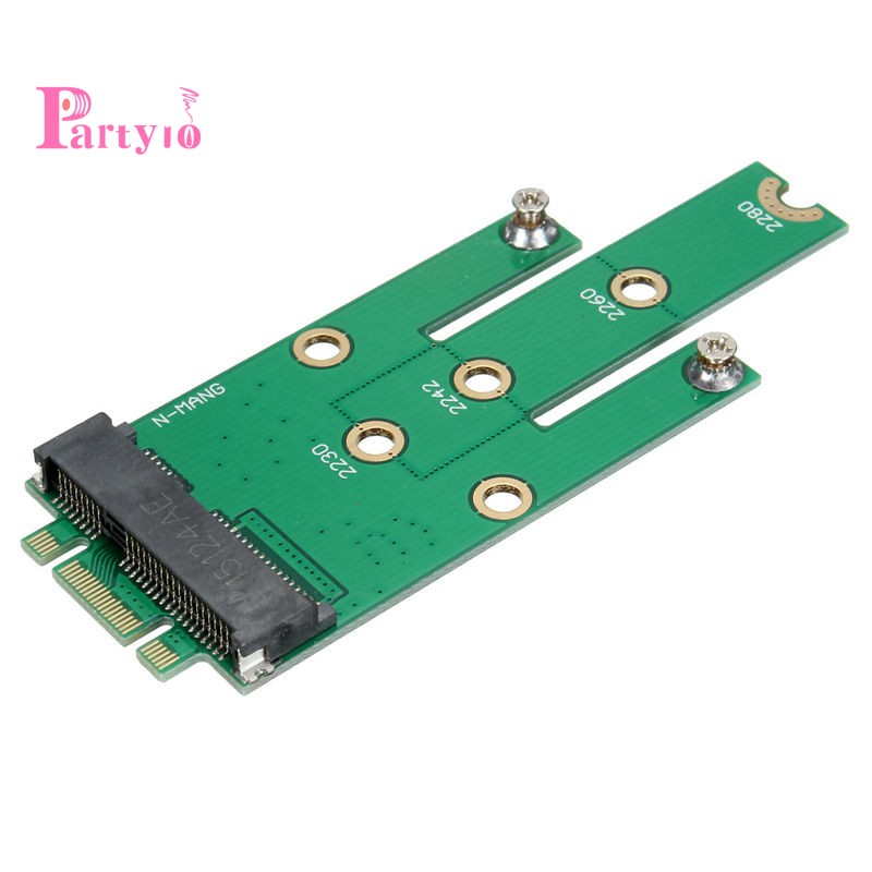 (Đang Bán) Card Chuyển Đổi Msata Mini Pci-E 3.0 Ssd Sang Ngff M.2 B Key Sata