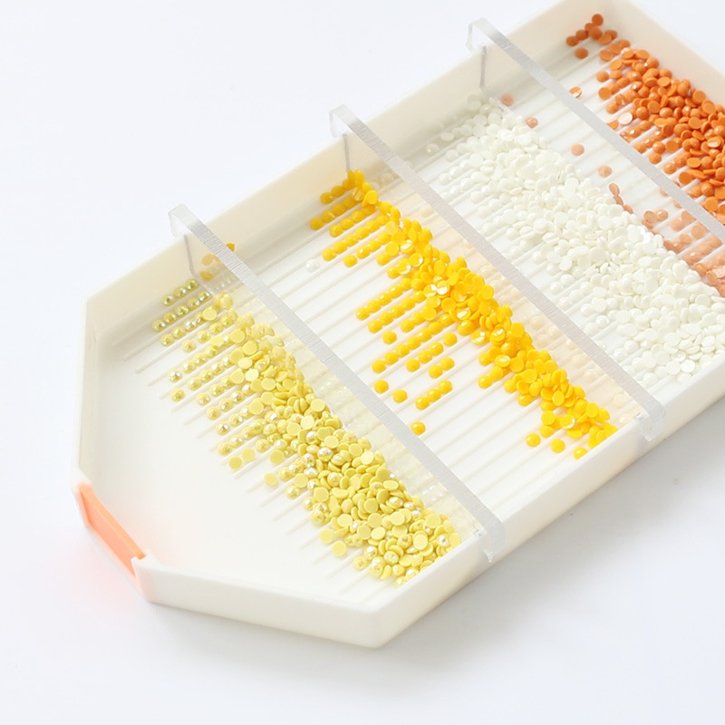 Khay Đựng Dụng Cụ Làm Tranh Đính Đá Đa Năng Tiện Dụng