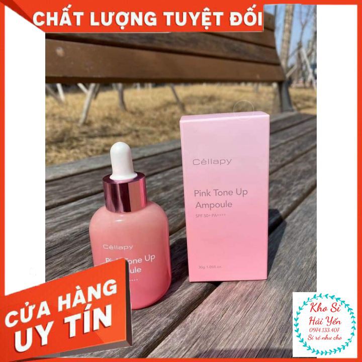 Serum dưỡng trắng hồng, nâng tone CELLAPY PINK TONE UP AMPOULE (30g)