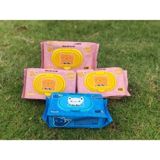 Gói khăn giấy ướt bobo 100 tờ