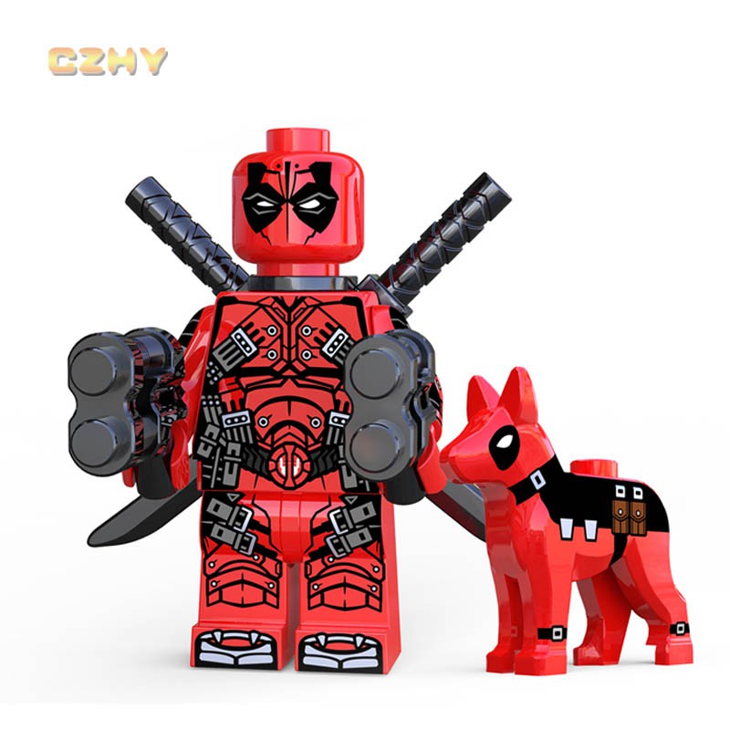 Mô Hình Lego Nhân Vật Deadpool Màu Vàng