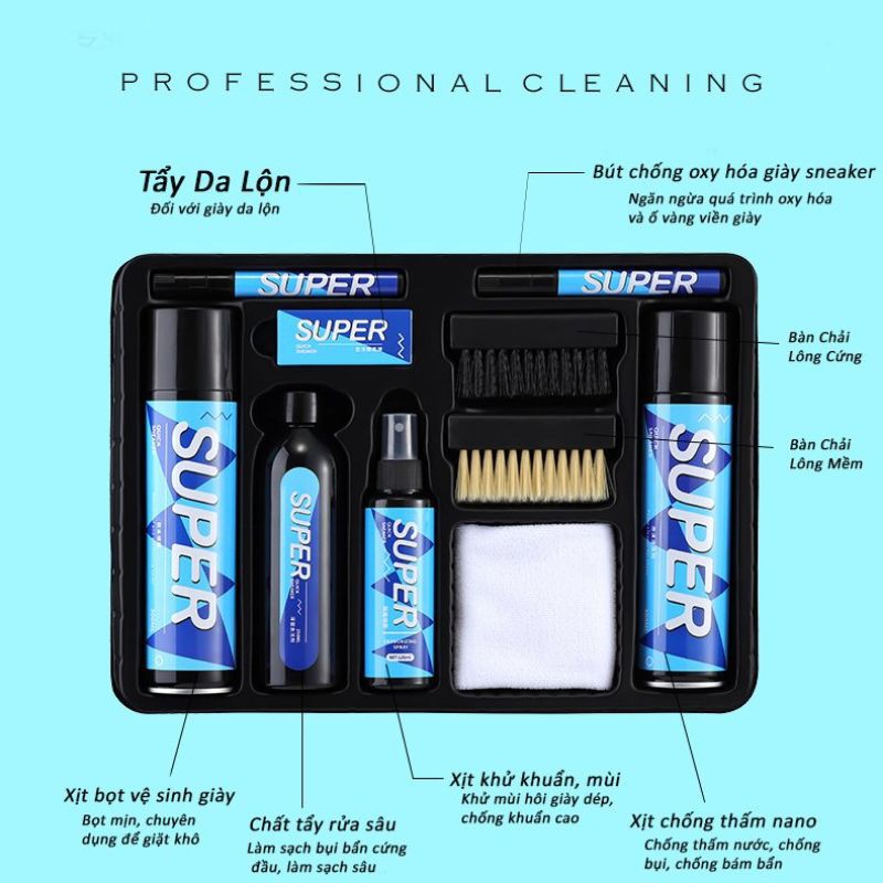 Bộ Vệ Sinh Giày SUPER Chuyên Nghiệp | BigBuy360 - bigbuy360.vn