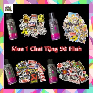 [MUA 1 CHAI TẶNG 50 TEM] Phục Hồi Nhựa Nhám Sprayking Mẫu Mới 2021