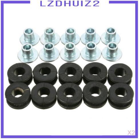 Set 20 Vòng Đệm Cao Su Chuyên Dụng Cho Xe Mô Tô Honda Yamaha Fairing