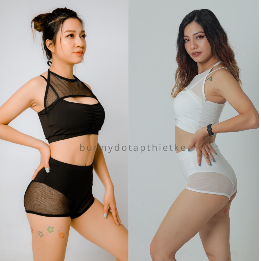 Bộ tập đa năng booty short, sexy dance, pole dance, twerk nữ SP0008