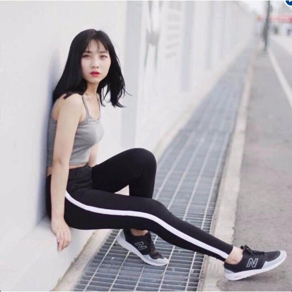 Quần Thun Ôm Legging 01 Sọc Thời Trang 2018 - XMFashionBeauty