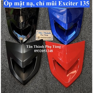 Ốp mặt nạ, chỉ mũi exciter 135 2011-2014 body kit phutungxe