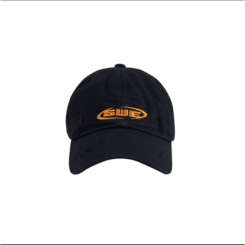Nón lưỡi trai unisex SWE21 CAP Black thời trang chính hãng form chuẩn
