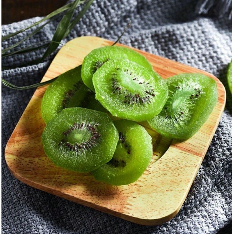 KIWI sấy dẻo không đường nguyên vị 600g, Kiwi sấy Green Nuts Thanh Nhẹ, Giòn Ngọt/ Trái cây sấy dẻo, Hoa quả sấy dẻo