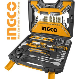 Ingco bộ 120 món công cụ đồ nghề 120pcs accessories set hktac011201