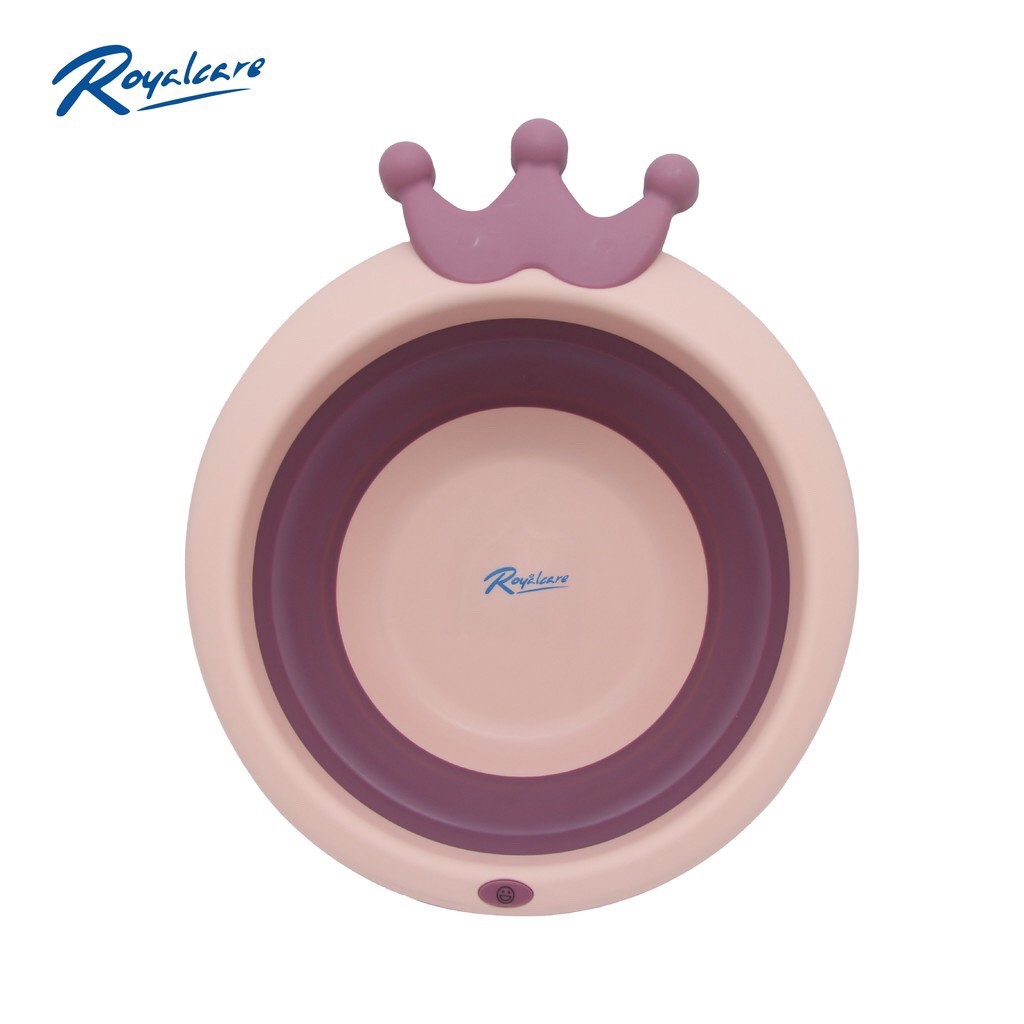 Chậu rửa mặt gập gọn hình vương miện sang chảnh cho bé Royalcare 8927