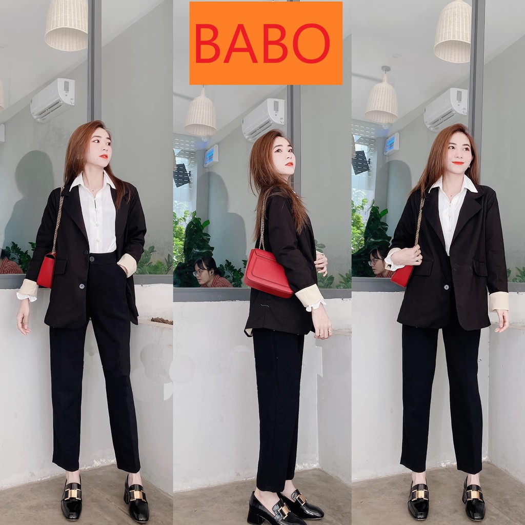 QUẦN TÂY NỮ LƯNG CAO HỌC SINH, QUẦN ÂU NỮ ĐI HỌC ĐEN LƯNG CAO, NĂNG ĐỘNG THỜI TRANG, CÁ TÍNH