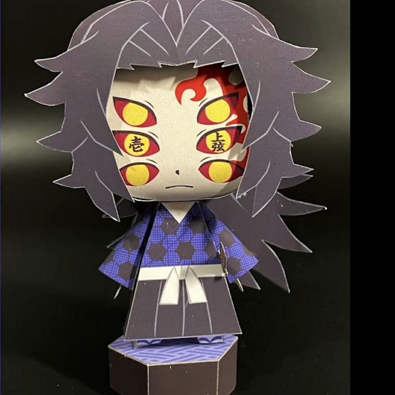 Mô hình giấy anime Thượng Huyền Nhất Kokushibou