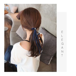 CH097 Cột tóc Hoa rơi mẫu mới cho nàng thơ Handmade