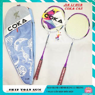BỘ 2 VỢT CẦU LÔNG COKA C45