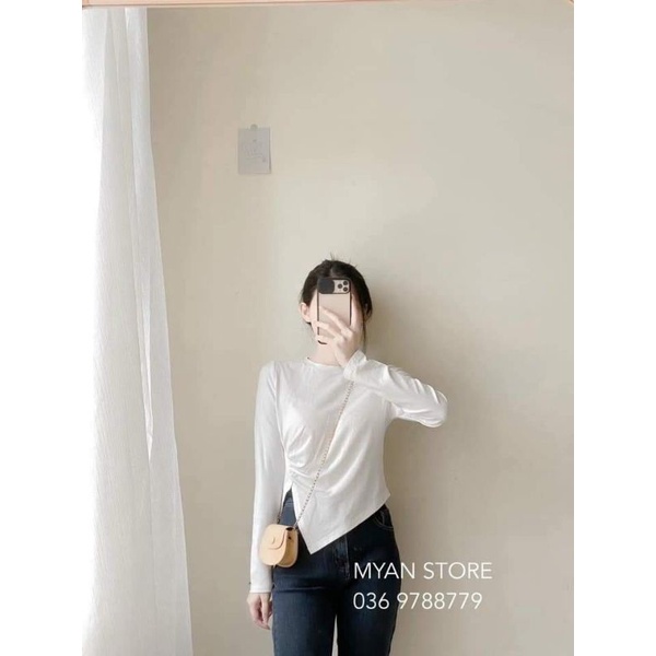 Áo rúm sườn dài tay