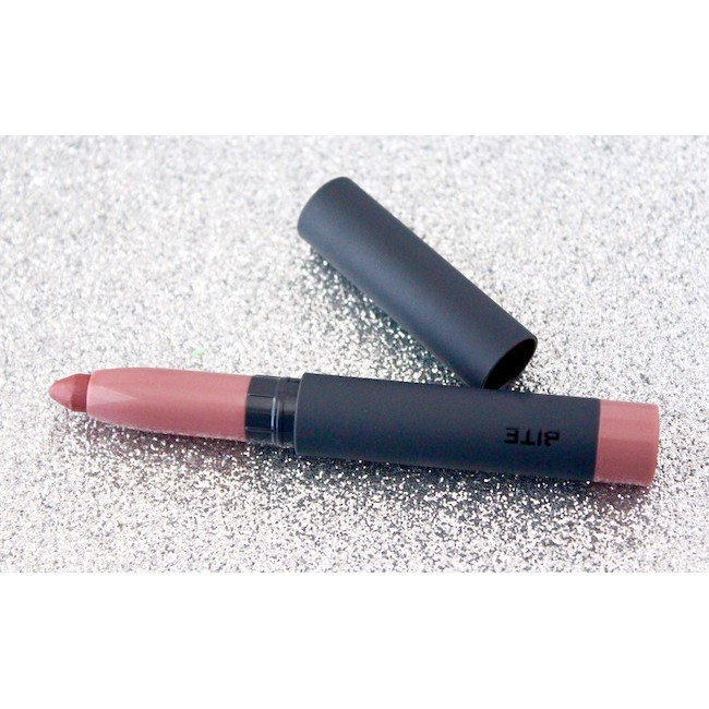 Son lì mini BITE Matte Crème Lip Crayon - màu Glace minisize