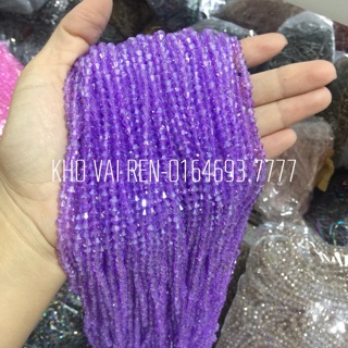Hạt pha lê cườm kết áo