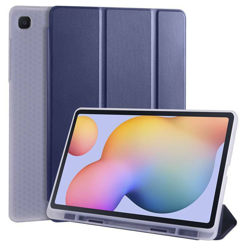 For Samsung Galaxy Tab S6 Lite 10.4 SM-P610 P615 Flip PU Leather Smart Stand Book Case Cover