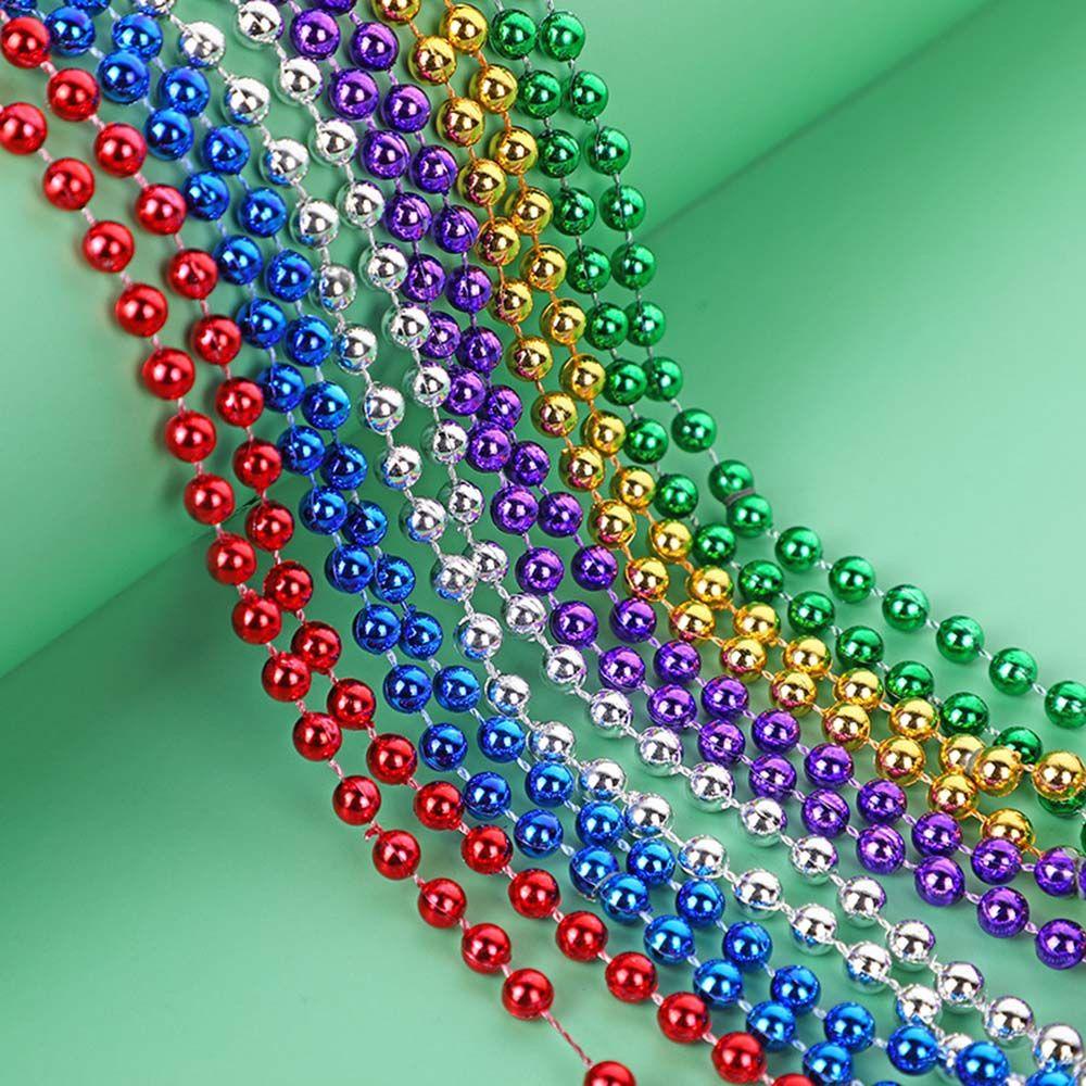 Vòng Cổ Chuỗi Hạt Tròn Hóa Trang Nhân Vật Mardi Gras Cho Bé Áo Thun In Hình Patrick Thời Trang Năng Động
