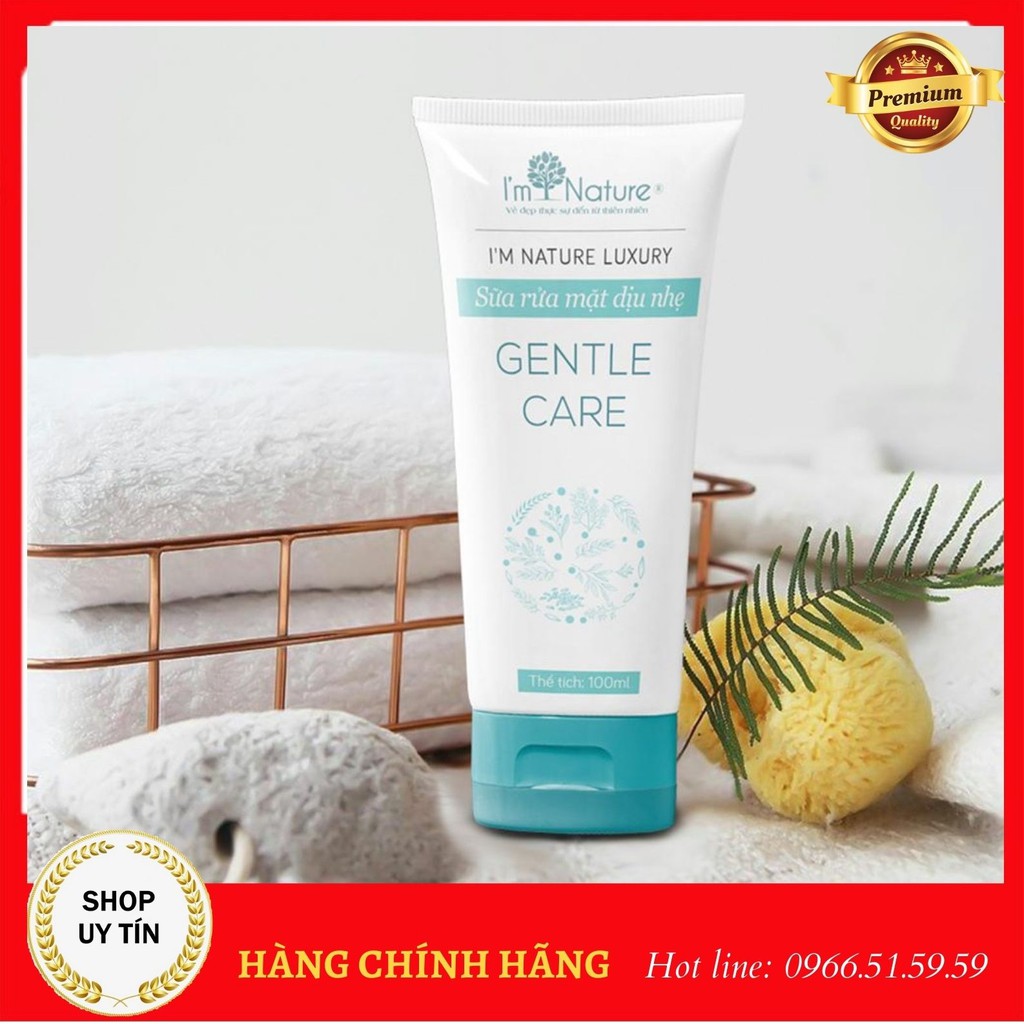 [ƯU ĐÃI SỐC] Sữa rửa mặt cho da mụn I'm Nature 100 gram