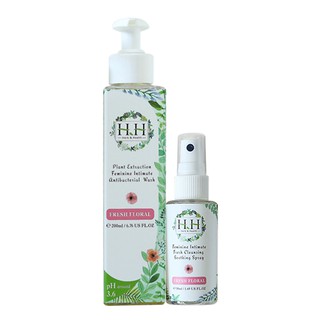 Combo 2 Sản Phẩm Dung Dịch Vệ Sinh Phụ Nữ HH + Xịt Phụ Khoa HH