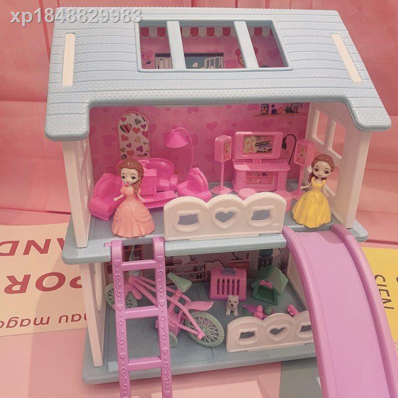 Đồ Chơi Lắp Ráp Ngôi Nhà Búp Bê Barbie Xinh Xắn